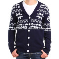 PK17CS010YF cardigan de suéter de Natal unissex